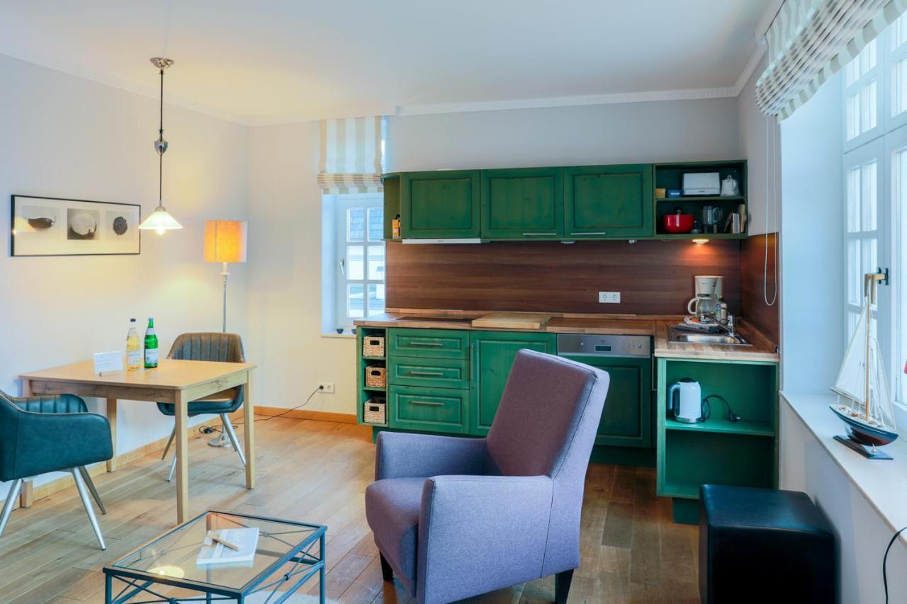 Villa Friedericia, Wohnung 3-Hochparterre Links Wyk auf Föhr Exteriör bild