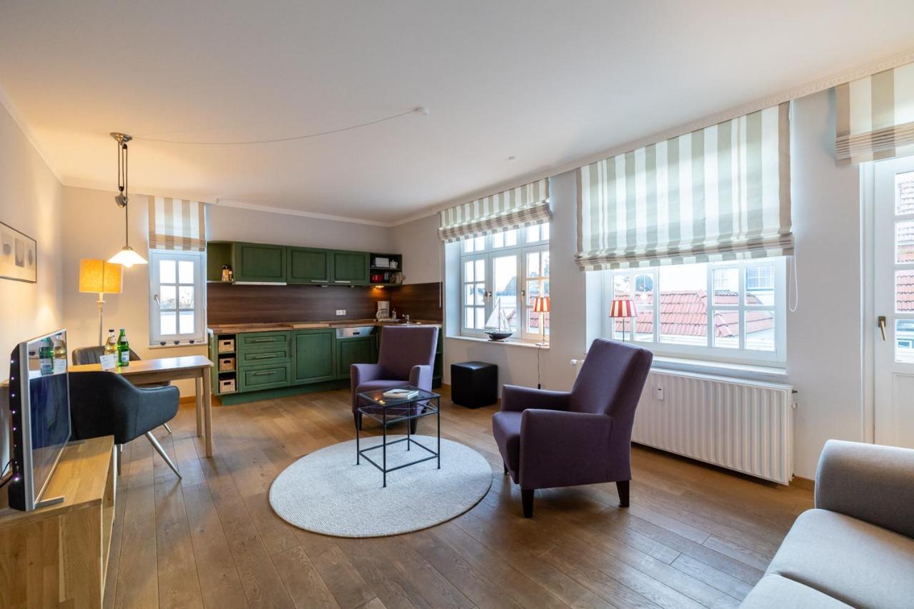 Villa Friedericia, Wohnung 3-Hochparterre Links Wyk auf Föhr Exteriör bild