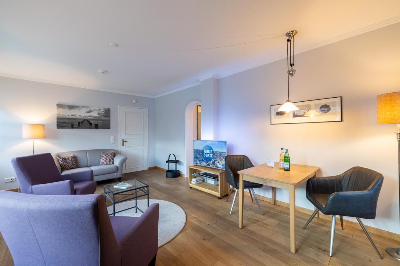 Villa Friedericia, Wohnung 3-Hochparterre Links Wyk auf Föhr Exteriör bild